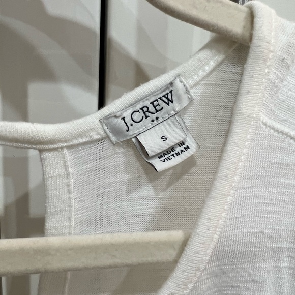 Back to Work! J. Crew White Layering Tank - Picture 4 of 5